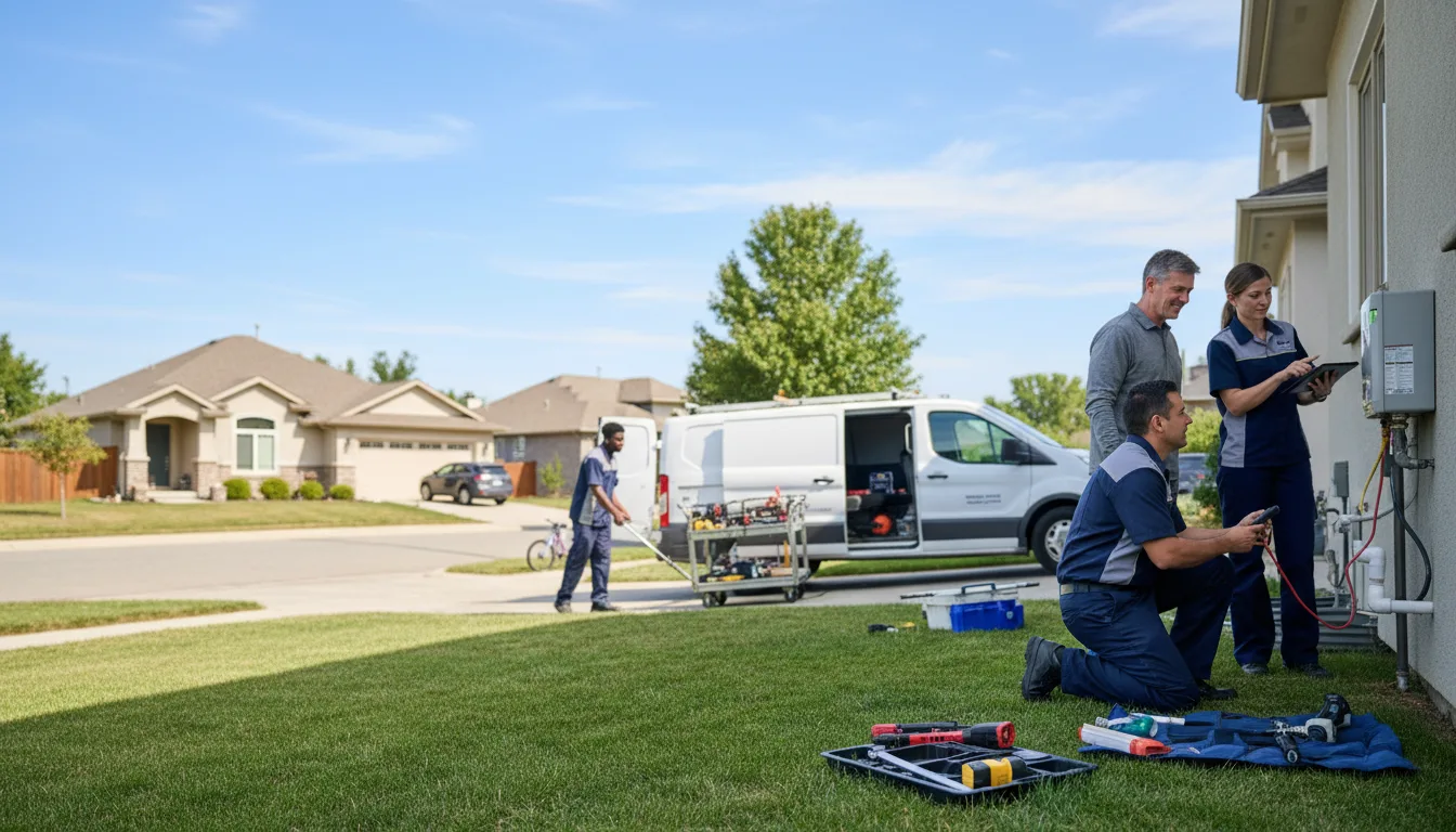 Tankless water heater service in Callensburg, PA